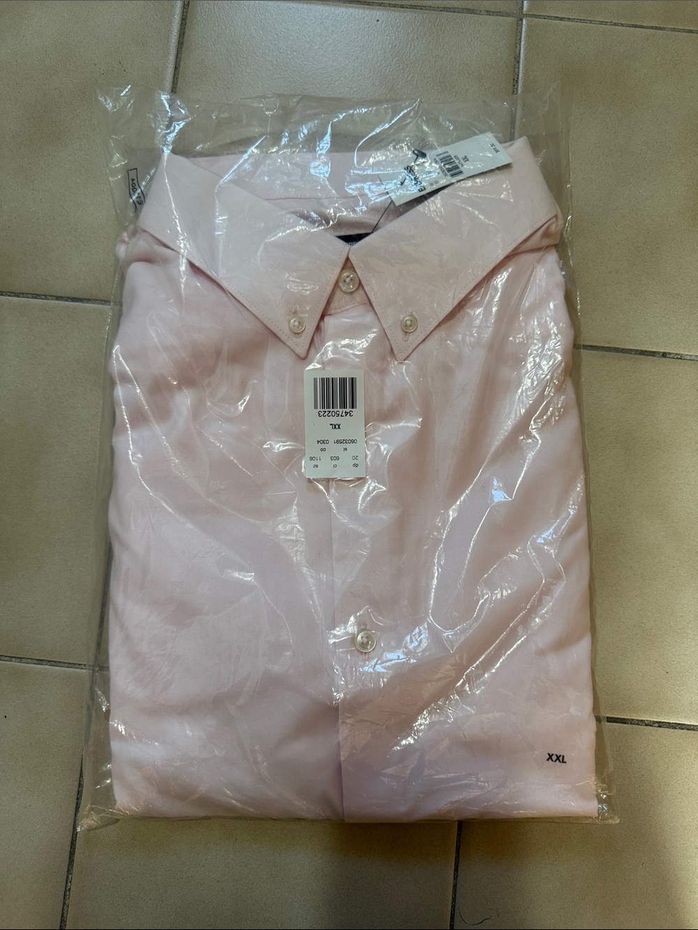 Men's Extra Slim button down - baby Pink